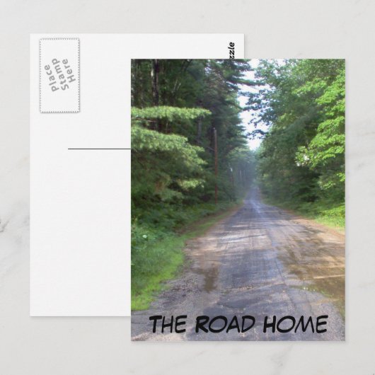 Het startpunt briefkaart (Voorkant / Achterkant)