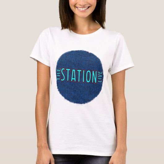 Het Station Blue RT Vrouwen Classic T-shirt (Voorkant)