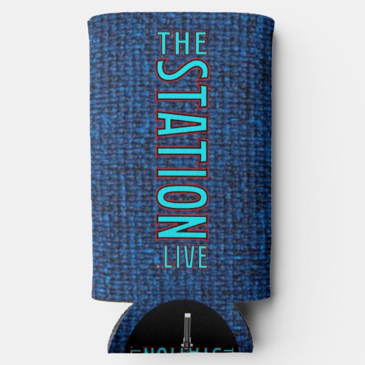 Het station Blue Tweed koeler (Achterkant)