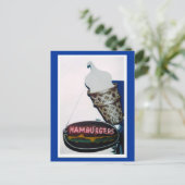 Het station in briefkaart (Staand voorkant)