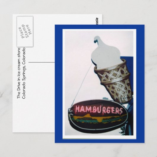 Het station in briefkaart (Voorkant / Achterkant)