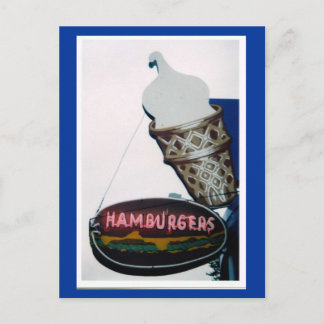 Het station in briefkaart