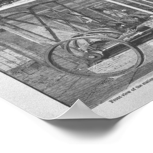 Het station van Edison Electric Illuminating Co. Poster (Hoek)