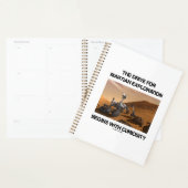 Het station voor marsseonderzoek begint nieuwsgier planner (Display)