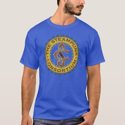 Het Steampunk Consortium T-Shirt Design #2 (Voorkant)