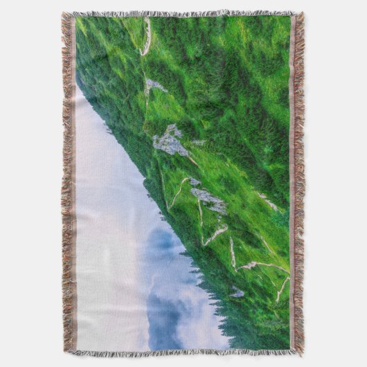 Het steile pad op de berg deken (Voorkant Verticaal)