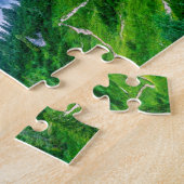 Het steile pad op de berg legpuzzel (Zijkant)