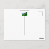 Het steile pad op de berg, op maat briefkaart (Achterkant)