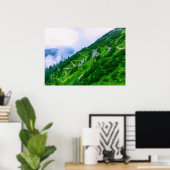 Het steile pad op de berg poster (Thuiskantoor)