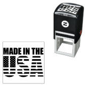 Het stempel 'Made in the USA' (In situ)