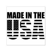 Het stempel 'Made in the USA' (Design)