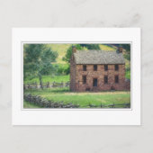 Het stenen huis briefkaart (Voorkant)