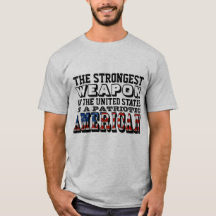 HET STERKSTE WAPEN IS EEN PATRIOTISCH AMERIKAANS T-SHIRT