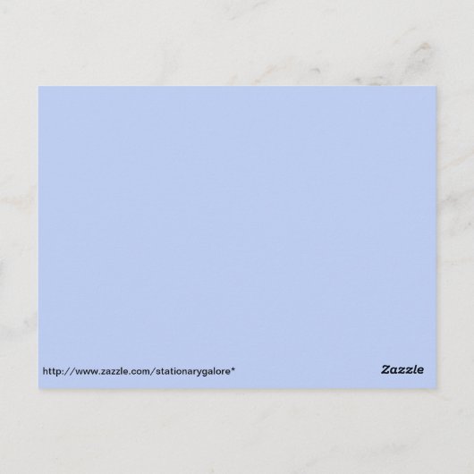 Het sterrencluster van Pleiades, o.a. de 7 zussen Briefkaart (Achterkant)