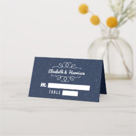 Het Sterrennacht Wedding Collectie Plaatskaartje