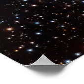 Het sterrenstelsel Fireworks Galaxy foto van de bu Poster (Hoek)