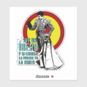 HET STIERENVECHTER T-shirt Sticker (Vel)