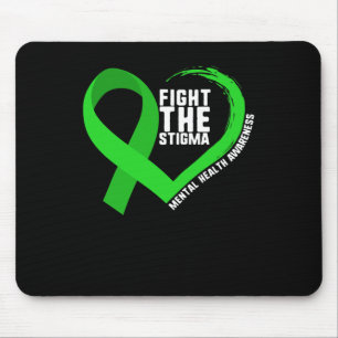 Het stigma Mental Health Awareness Depressie Anxi Muismat
