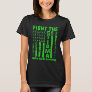 Het Stigma Mentale Gezondheid Bewustzijn Depressie T-shirt