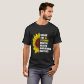 Het Stigma Mentale Gezondheid Bewustzijn Problemen T-shirt (Voorkant volledig)
