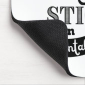 Het stigma mentale gezondheidsbewustzijn mentale p muismat (Hoek)