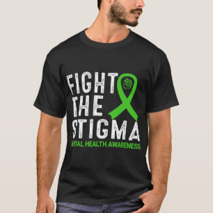 Het stigma mentale gezondheidsbewustzijn t-shirt