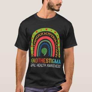 Het stigma mentale gezondheidsbewustzijn t-shirt