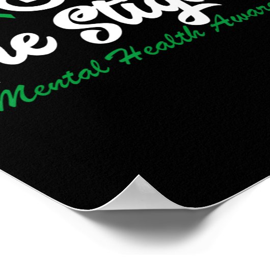 Het stigma psychische gezondheidsproblemen poster (Hoek)