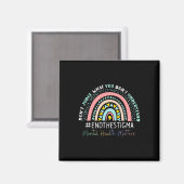 Het stigma regenboog magneet (Voorkant / Achterkant)