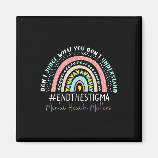 Het stigma regenboog magneet (Voorkant)