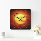 Het stijgen van de Klok van de Muur van de Manuscr (Huis)