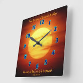 Het stijgen van de Klok van de Muur van de Manuscr (Hoek)