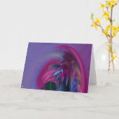 Het stijgende Wenskaart Kaart (Gele Bloem)