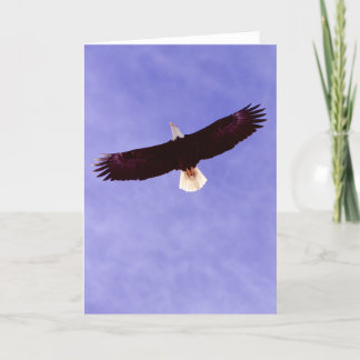 Het stijgende Wenskaart van Eagle Kaart