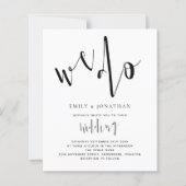 Het stijlvolle manuscript van de begroting wij voe (Voorkant)