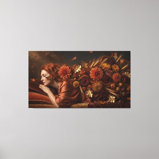 Het Stille Afscheid van de Hemelvis Canvas Afdruk (Voorkant)