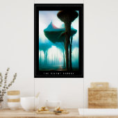 Het stille bos poster (Keuken)