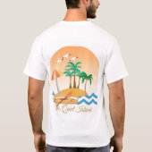 Het Stille Eiland T-shirt (Achterkant)