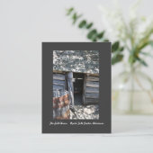 Het stille huis briefkaart (Staand voorkant)