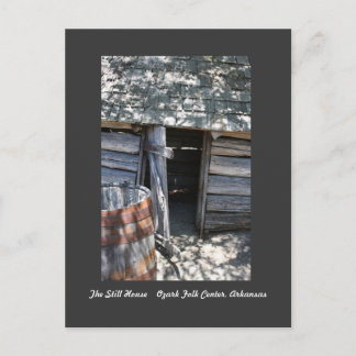 Het stille huis briefkaart