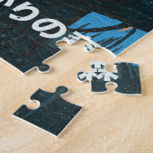 Het Stille Maanlicht Woud Legpuzzel (Zijkant)