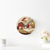 Het stille moment van de Kerstman Ronde Klok (Huis)