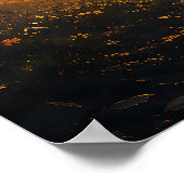 Het Stille Pad Tussen Licht en Duisternis Poster (Hoek)