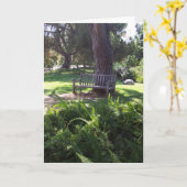 Het stille Wenskaart van Ogenblikken Kaart (Gele Bloem)