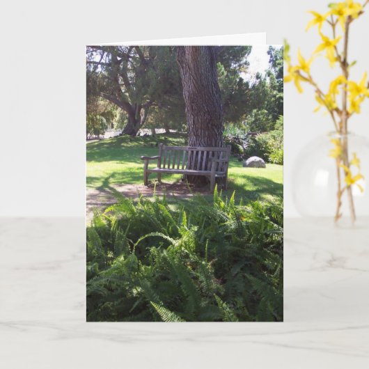 Het stille Wenskaart van Ogenblikken Kaart (Gele Bloem)