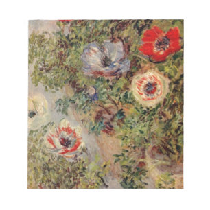 Het Stilleven van Claude Monet met de Giften van h Notitieblok