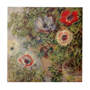Het Stilleven van Claude Monet met de Giften van h Tegeltje