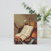 Het Stilleven van Vanitas Briefkaart (Staand voorkant)