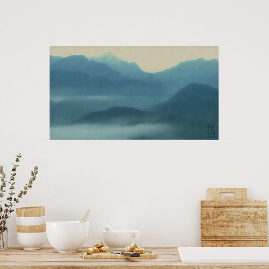 Het stilzwijgen van Dawn Poster (Keuken)