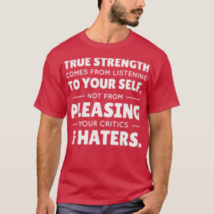 Het stimuleren van de positieve positie van de Mot T-shirt